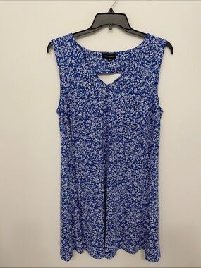 Fortune + Ivy Blue Floral Dress
